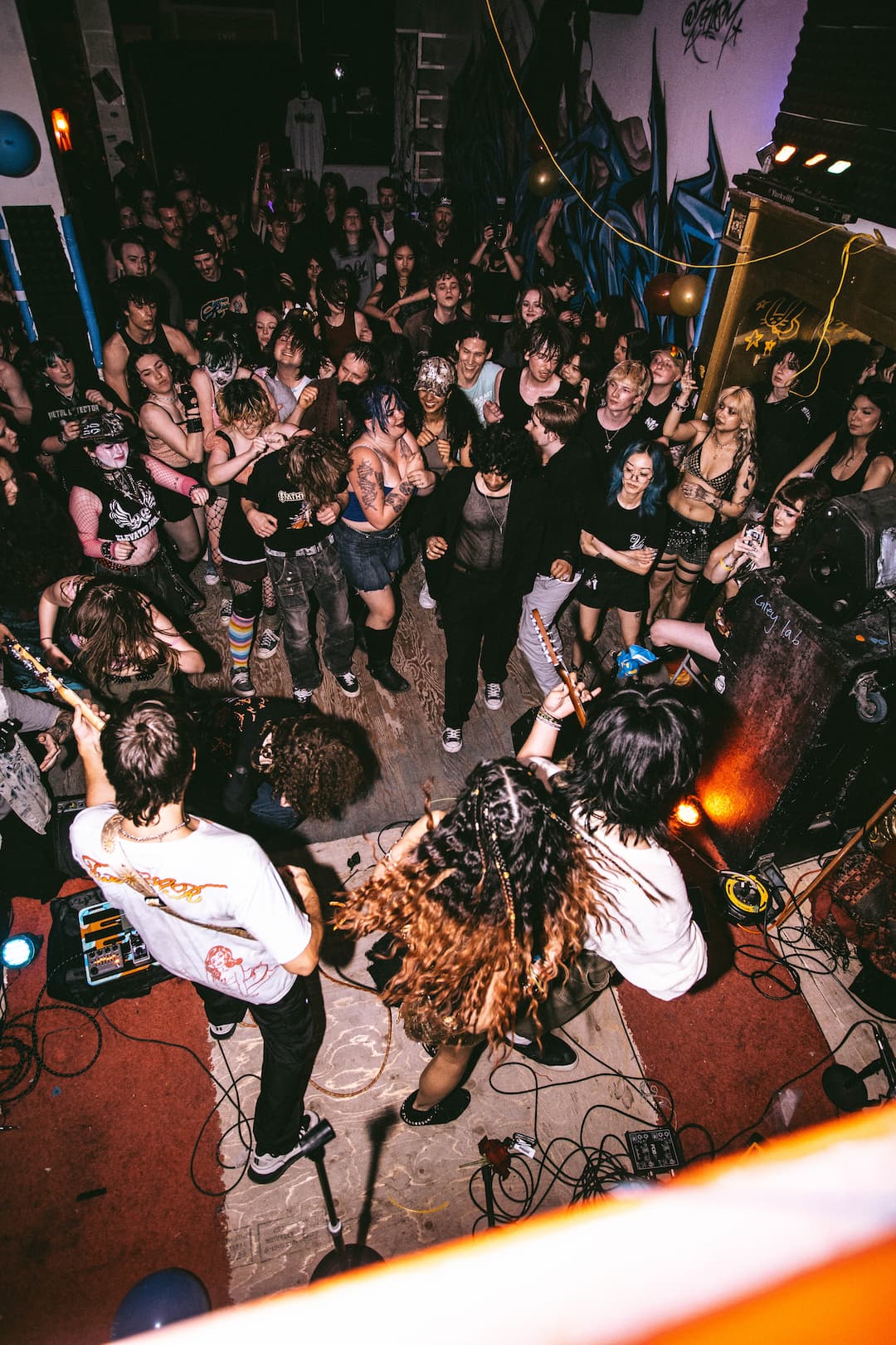 Felisha and the Jazz Rejects performing at Grey Lab.